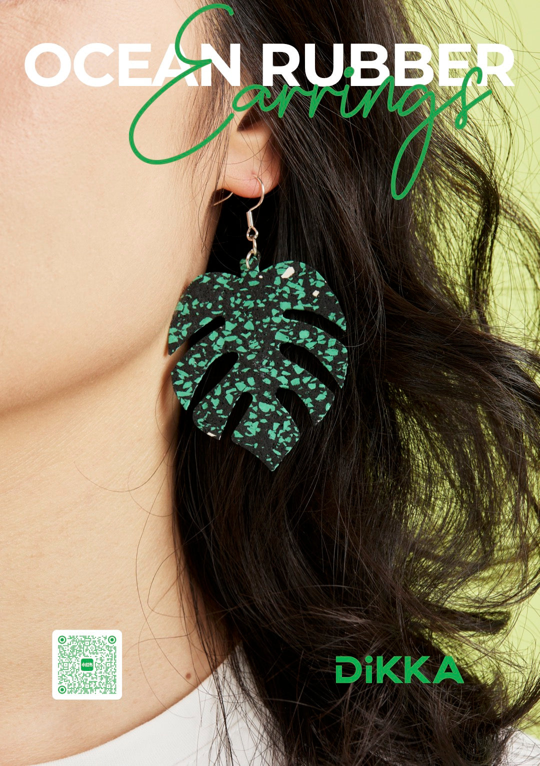 Ocean Rubber Earrings
