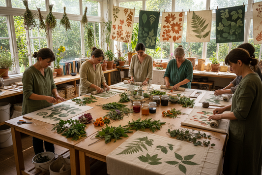 妙筆自然——植物印染工作坊
Nature's Brush – Botanical Prints Workshop
