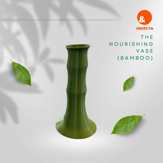 The Nourishing Vase (Bamboo) - Extend Flower Life